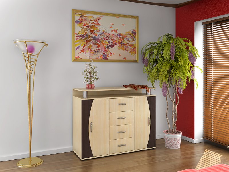 Комоды – практичная и качественная корпусная мебель